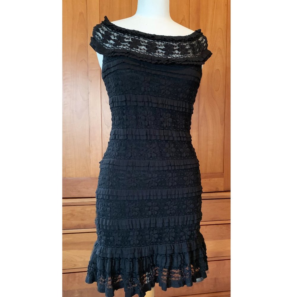 MAX STUDIO MEDIUM SLEEVELESS BODYCON DRESS BLACK